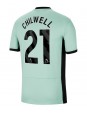 Chelsea Ben Chilwell #21 Ausweichtrikot 2023-24 Kurzarm